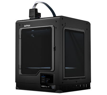 imprimante 3D Zortrax M200 plus destinée aux professionnels idéal pour la fabrication de petite série disponible chez 3D Project.fr