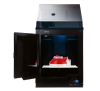 Imprimante 3D Zortrax M300 Dual, capot ouvert, imprimante 3D professionnelle idéale pour les objets de grande dimensions