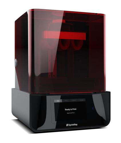 Imprimante 3D SprintRay Pro, imprimante 3D professionnelle dentisterie numérique